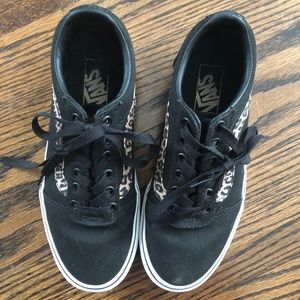 Vans leopard stripe